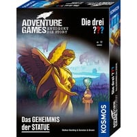 4002051682835 - Detektivspiel ADVENTURE GAMES - DIE DREI ??? DAS GEHEIMNIS DER STATUE in bunt