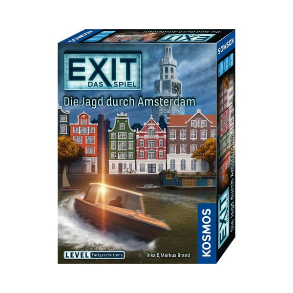 4002051683696 - 683696 EXIT - Das Spiel Die Jagd durch Amsterdam Escape-Room 4002051683696 KOSMOS