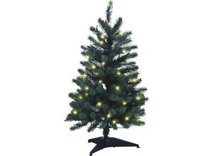 4002138692016 - PE-BM120 Künstlicher Weihnachtsbaum mit Beleuchtung Tanne Warmweiß LED Grün EEK G (A - G) mit Ständer