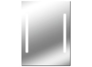 4002177568693 - LED-Lichtspiegel JOKEY Sirius II Spiegel Gr B H T 90 cm x 60 cm x 6 cm silberfarben Kosmetikspiegel