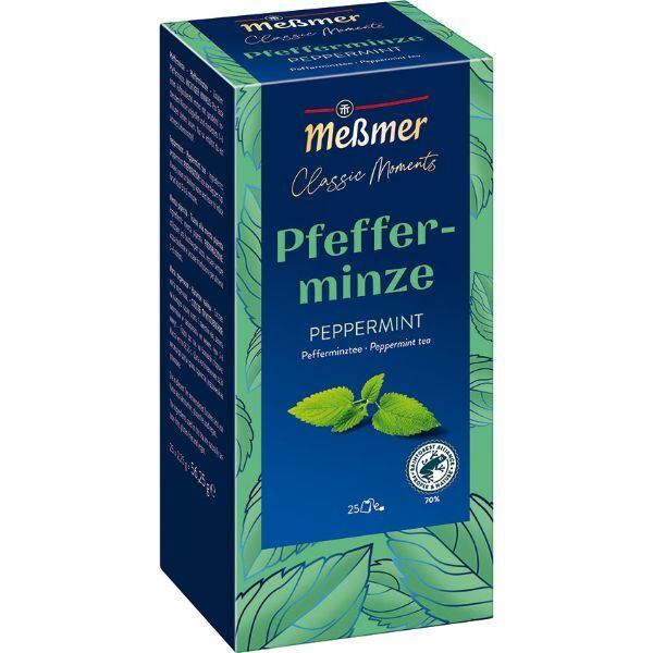 4002221042872 - Kräutertee Classic Moments Pfefferminze Beutel à 225 g 4002221042872 25 Stück 4002221042872 - Kräutertee Classic Moments Pfefferminze Beutel à 225 g 4002221042872 25 Stück