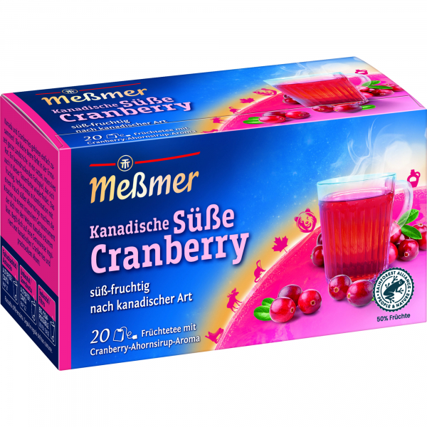 4002221045583 - Tee Kanadische Süße Cranberry 107294 20St 4002221045583 20 Stück