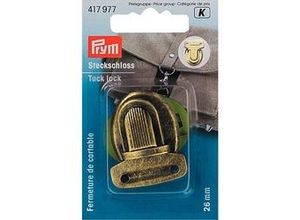 4002274179778 - Steckschloss für Taschen Größe 26 x 35 mm Farbe altmessing