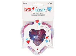 4002276101852 - Love Stoffklammern inkl Herzbox Farbe bunt Größe 26 cm Inhalt 40 Stück