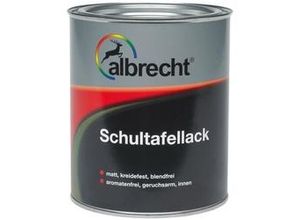 4002364311064 - Schultafellack 750 ml matt grün Speziallack Tafellack Tafelfarbe - Albrecht