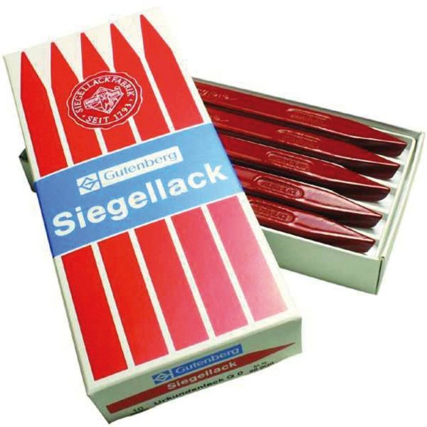 4002374000187 - Siegellack Urkundenlack rot 4002374000187 40001 10 Stück