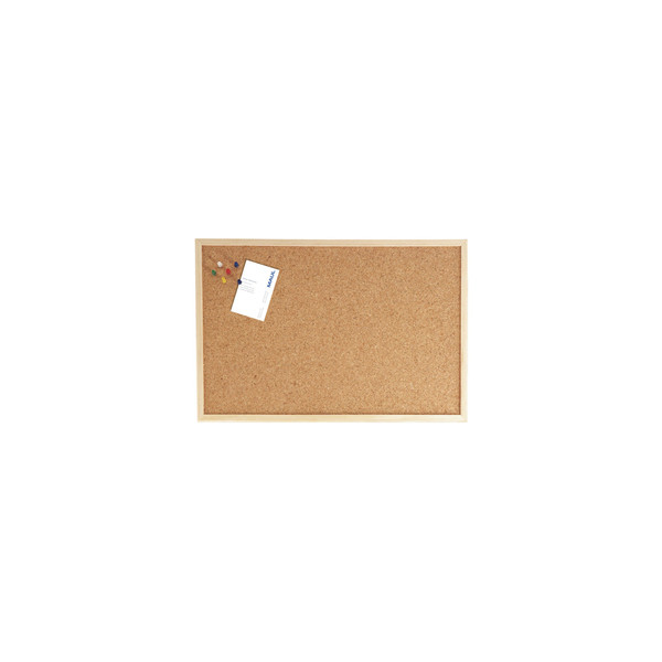 4002390020596 - Pinntafel 2706170 100x60cm Kork Holzrahmen 4002390020596 5 Stück
