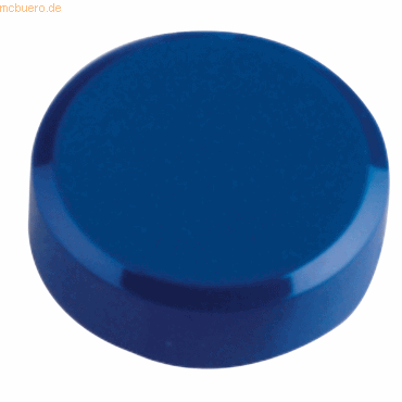 4002390021593 - Rundmagnete MAUL Kunststoff & Metall Feinstruktur Haftkraft 600 g ø 30 x 105 mm blau 20 Stück