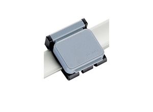 4002390023092 - Zettelhalter für Planhalter Magnetclip V 6263084 4x36cm grau Kunststoff 10 Stück