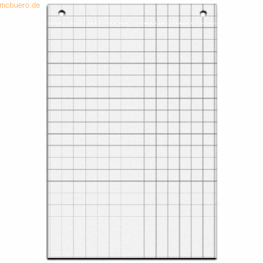 4002390024464 - Flipchartblock großkariert weiß 675 x 98cm 20 Blatt 5 Blöcke 400