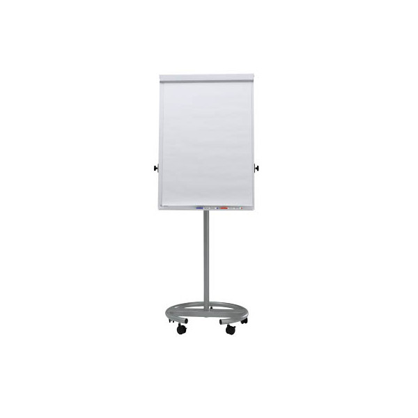 4002390037495 - Flipchart MAULoffice Rundfuß 6375095 70x100cm silber mit Rollen mit 2 Seitenarmen 4002390037495 Maul