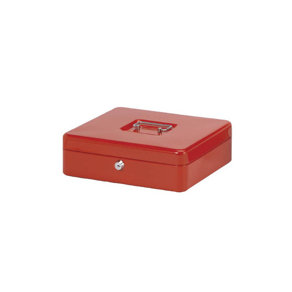 4002390037693 - Geldkassette rot Maße (B)300 x (T)245 x (H)90 mm