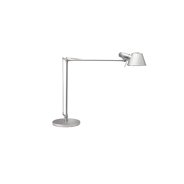 4002390048255 - LED-Tischleuchte MAULrock dreh- & neigbarer Kopf Arm Smart Home fähig 950 Lumen Höhe 540 mm Aluminium silber