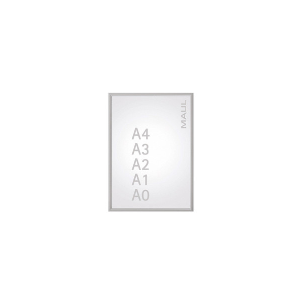 4002390049467 - Plakat-Klapprahmen Standard silber A3 mit Antireflexfolie 4002390049467 Maul