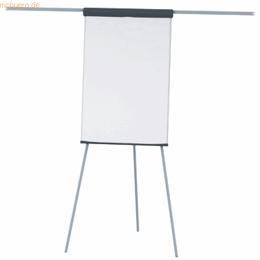 4002390052559 - Flipchart MAULstandard 66x97cm grau auf Dreibeinstativ mit Armen 4002390052559 Maul