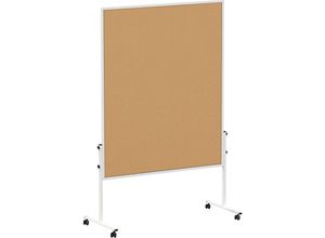 4002390052658 - Moderationstafel Solid 636 58 82 120x150cm Kork + Kork (beidseitig) pinnbar braun + braun 4002390052658 Maul