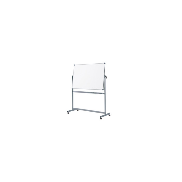 4002390062305 - Whiteboard MAULpro Mobil 120 x 100cm emailliert Aluminiumrahmen drehbar beidseitig 4002390062305 Maul