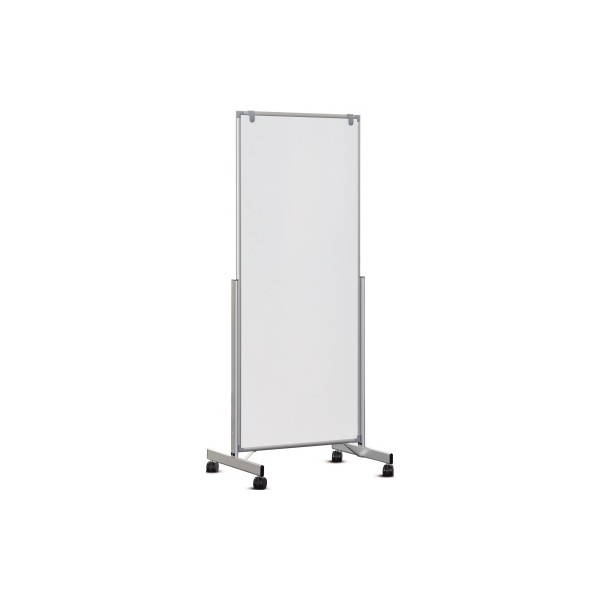 4002390076562 - MAUL Whiteboard MAUL®pro easy2move mobil HxT 1965 x 640 mm alusilber Tafel-HxB 1800 x 750 mm