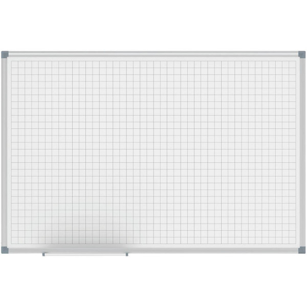 4002390079327 - Raster-Whiteboard MAULoffice 90 x 60cm kunststoffbeschichtet Aluminiumrahmen Raster 20x20mm 4002390079327 Maul