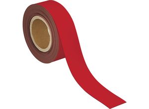 4002390085144 - MAUL Kennzeichnungsband magnethaftend LxB 10000 x 50 mm VE 2 Stk rot