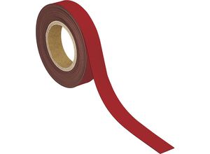 4002390088305 - MAUL Kennzeichnungsband magnethaftend LxB 10000 x 30 mm VE 2 Stk rot