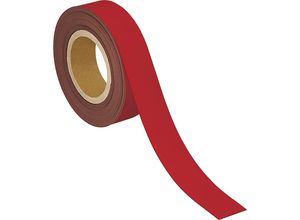 4002390088343 - MAUL Kennzeichnungsband magnethaftend LxB 10000 x 40 mm VE 2 Stk rot