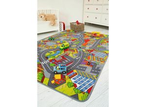 4002398087287 - Weitere - Andiamo Kinderteppich Straßenteppich 165 x 100 cm Kinderteppiche
