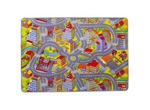 4002398087294 - Weitere - Andiamo Kinderzimmerteppich Stadt 140 x 200 cm Kinderteppiche