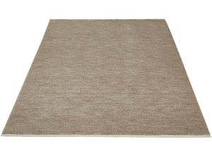 4002398407375 - Teppich LUXOR LIVING Vilnius Teppiche Gr B L 200 cm x 290 cm 13 mm 1 St beige (sand) Fransenteppich Esszimmerteppiche melierte Optik weicher Flor mit Fransen Wohnzimmer