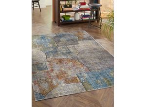 4002398415578 - Teppich LUXOR LIVING Toronto Teppiche Gr B L 120 cm x 170 cm 12 mm 1 St blau Esszimmerteppiche