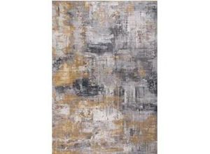 4002398896940 - LUXOR Living Teppich Prima grau-gelb 120 x 170 cm