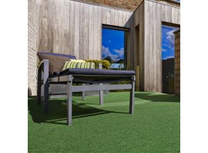 4002398931849 - ANDIAMO Kunstrasen Field Teppiche Rasenteppich aus Nadelfilz mit Noppen für Balkon & Terrasse Gr B L 200 cm x 600 cm 4 mm 12 m² 1 St grün Kunstrasen