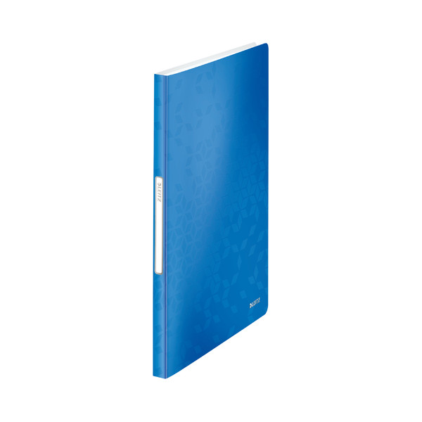 4002432106141 - LEITZ Sichtbuch LEITZ Sichtbuch WOW 40 Hü bu DIN A4 blau-metallic