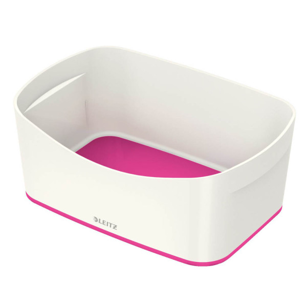 4002432116553 - Aufbewahrungsbox MyBox 5257-10-23 3 Liter für A5 außen 246x160x98mm Kunststoff weiß pink 4002432116553 Leitz