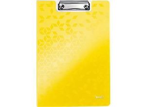 4002432120710 - AKTION LEITZ Klemmbrettmappe WOW 4199 DIN A4 gelb Kunststoff 1 St mit Prämie nach Registrierung