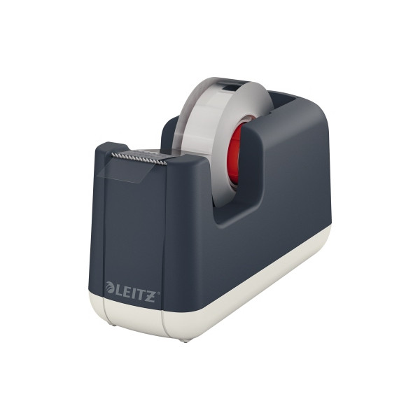 4002432124954 - Leitz® Tischabroller für Klebefilm Cosy für Rollen mit L 33 m x B 19 mm Füße inkl Klebefilmrolle Kunststoff grau