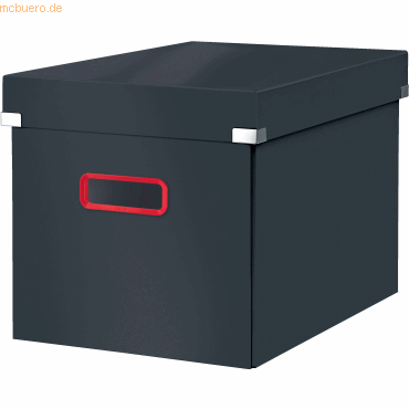 4002432128594 - Aufbewahrungsbox Click & Store Cosy 53470089 für A4 außen 32x36x31cm Karton grau 4002432128594 Leitz