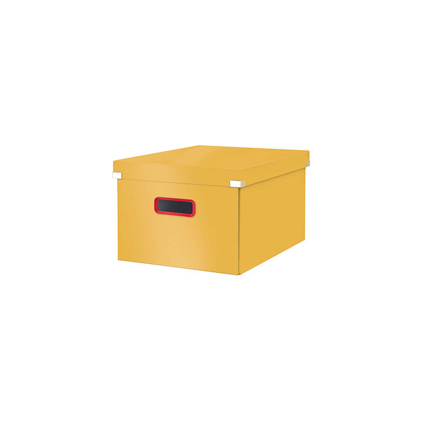 4002432128600 - Aufbewahrungsbox Click & Store Cosy 53480019 für A4 außen 281x37x20cm Karton gelb 4002432128600 Leitz