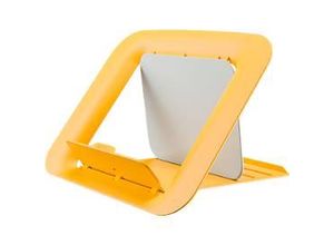 4002432129348 - Laptopständer Ergo Cosy für Laptops von 13 bis 17 höhenverstellbar faltbar B 312 x T 247 x H 50 mm gelb