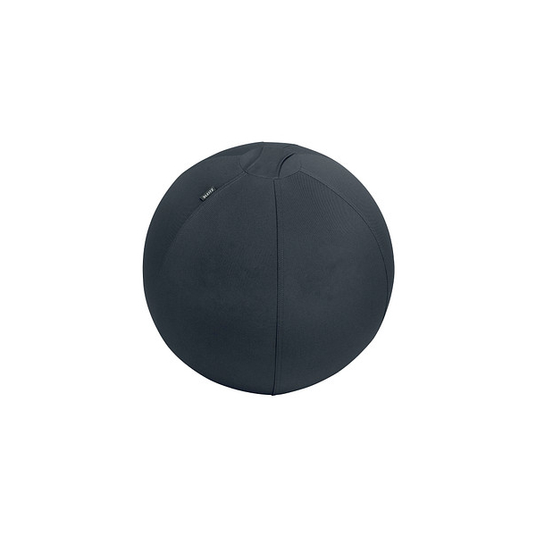 4002432134755 - Ergo Active Sitzball mit Anti-Wegroll-Design 55cm Dunkelgrau Ball chair - Stoffbezug - Bis zu 120 kg