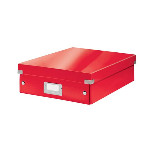 4002432135561 - LEITZ Aufbewahrungsbox Click & Store 900 Blatt - 280 x 370 x 100 cm rot