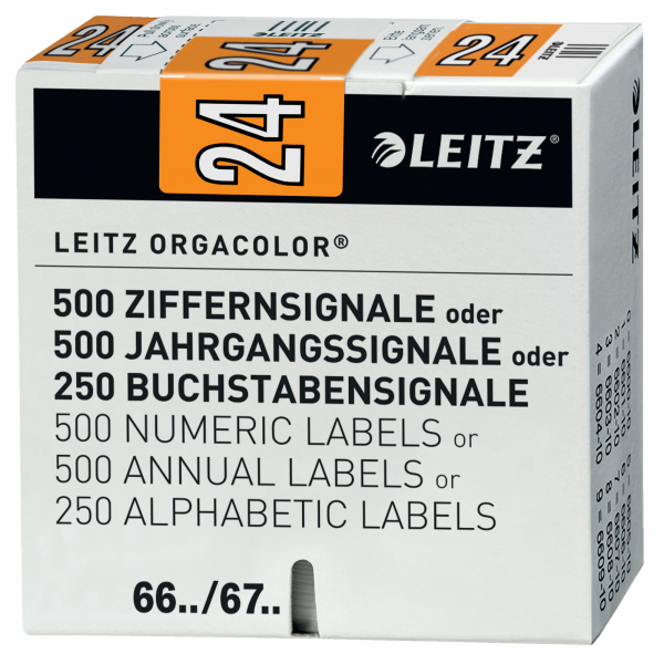 4002432136254 - Jahrgangssignal Orgacolor 2024 67541045 or 4002432136254 LEITZ ACCO Brands 500 Stück