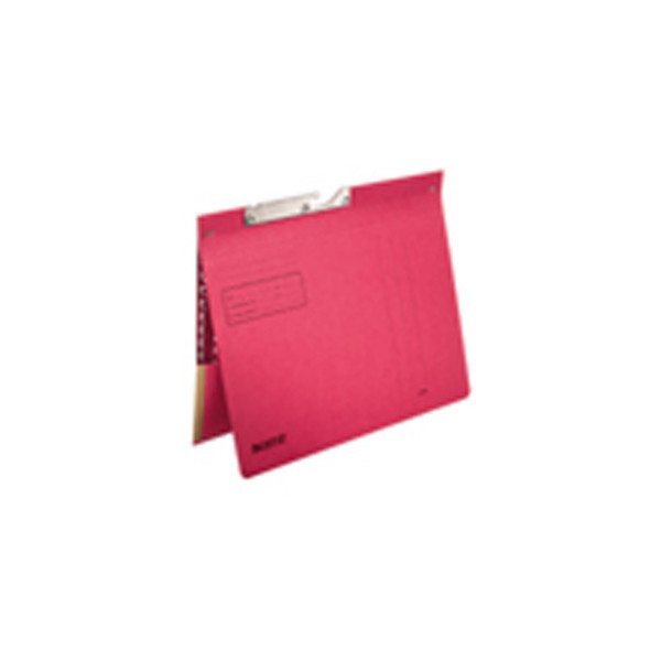 4002432304073 - - Pendelhefter din A4 250g m² kaufmännische Heftung mit Organisationsaufdruck Manilakarton recycelt rot