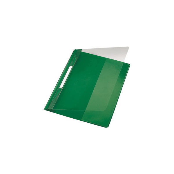 4002432308651 - Schnellhefter Exquisit 4194-00-55 A4 überbreit grün Polyvinylchlorid (PVC) Vorderdeckel transparent 4002432308651 Leitz