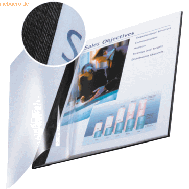 4002432373727 - Buchbindemappe impressBind SoftCover A4 schwarz 105mm 71- 4002432373727 10 Stück 4002432373727 - Buchbindemappe impressBind SoftCover A4 schwarz 105mm 71- 4002432373727 10 Stück
