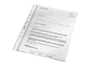 4002432422708 - Prospekthüllen 4796-00-00 Standard A4 transparent genarbt oben offen 007mm 4002432422708 100 Stück 4002432422708 - Prospekthüllen 4796-00-00 Standard A4 transparent genarbt oben offen 007mm 4002432422708 100 Stück