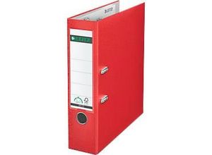 4002432489947 - LEITZ® Ordner 1010 DIN A4 Rückenbreite 80 mm 20 Stück rot