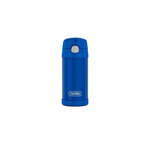 4002458524219 - Isolier-Trinkflasche FUNTAINER Kids Straw blau 035 l 4002458524219 THERMOS