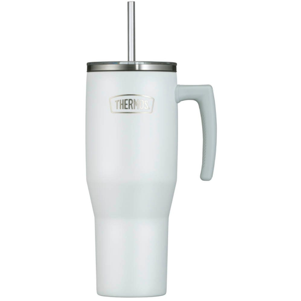 4002458534324 - Thermobecher Refreshing Series  Weiß  Metall  11 L  BPA-frei  doppelwandig hält warm kalt rostfrei schadstofffrei  Kaffee & Tee