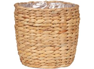 4002477674902 - Wasserhyazinthentopf SCHEURICH nature 25 505 braun B25cm H225cm T25cm Ø25cm Geflecht Wasserhyazinthe Pflanzgefäße 4002477674902 - Wasserhyazinthentopf SCHEURICH nature 25 505 braun B25cm H225cm T25cm Ø25cm Geflecht Wasserhyazinthe Pflanzgefäße